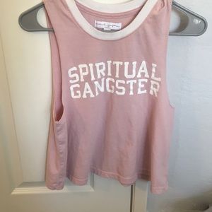 Spiritual gangster tank top